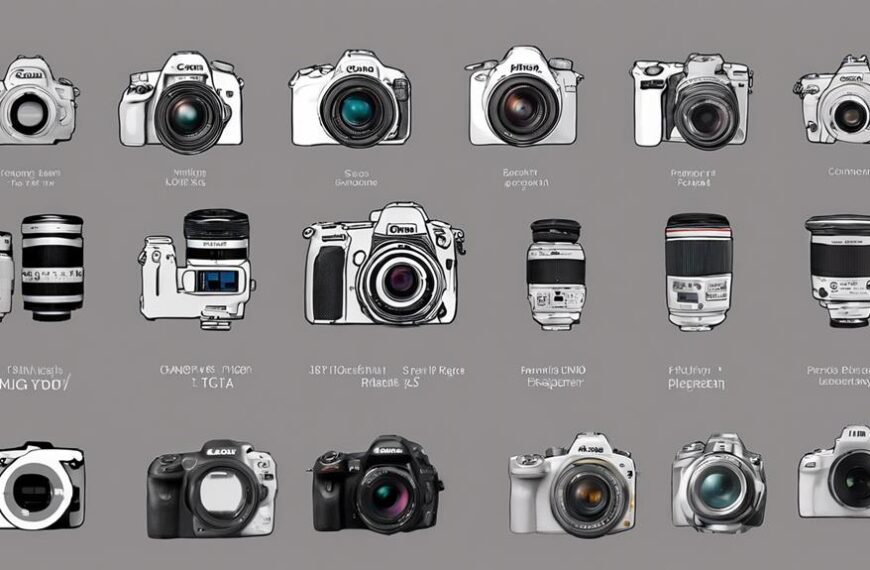 Types of Camera Brands: Meet the Top 5 Photography Giants