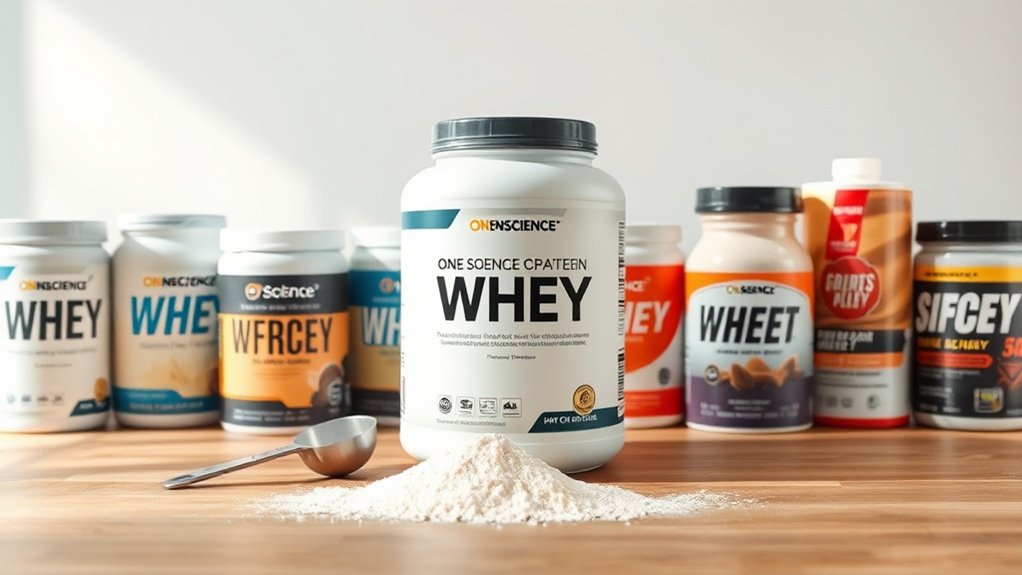 whey protein comparison factors